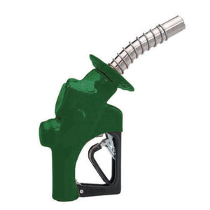 Husky 1" Heavy Duty Diesel Nozzle w/pressure activated nozzle-Green