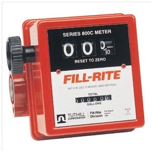 Fill-Rite 807C1 Fuel Transfer Pump Meter-Mechanical (5-20 GPM)
