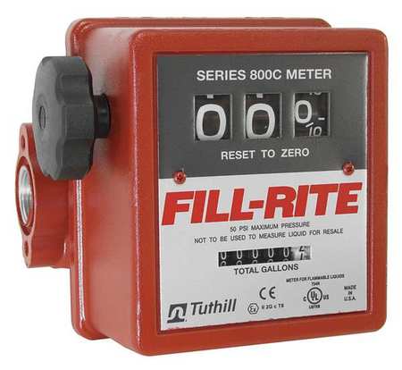 Fill-Rite 807C Fuel Transfer Pump Meter-Mechanical (5-20 GPM)